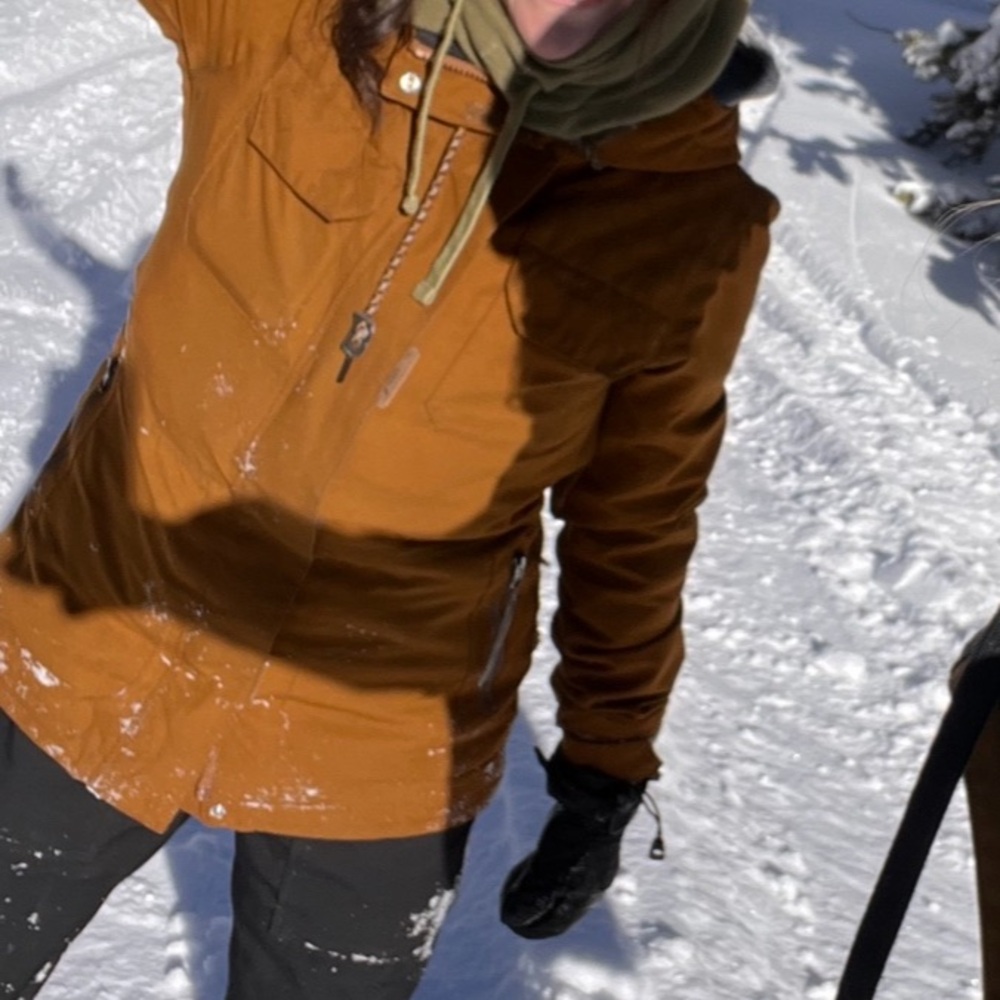 Volcom Shadow Ski Jacket, Mustard - Picture 12 of 14